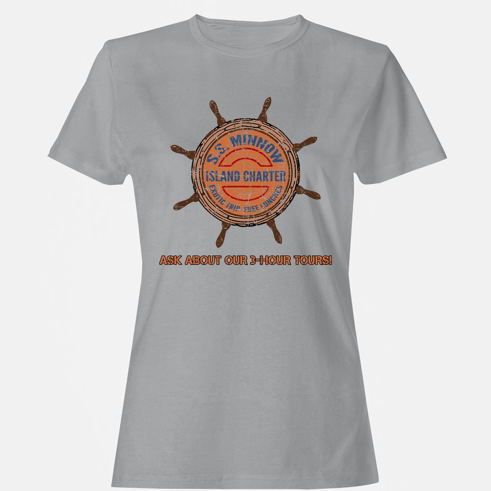 Women's T-Shirt - ZAHDH8EL - Sport Grey - 15