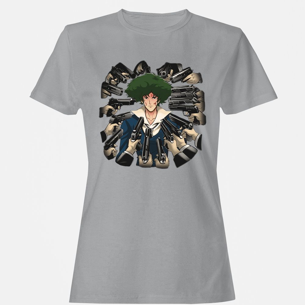 Women's T-Shirt - GQKZUUNY - Sport Grey - 15