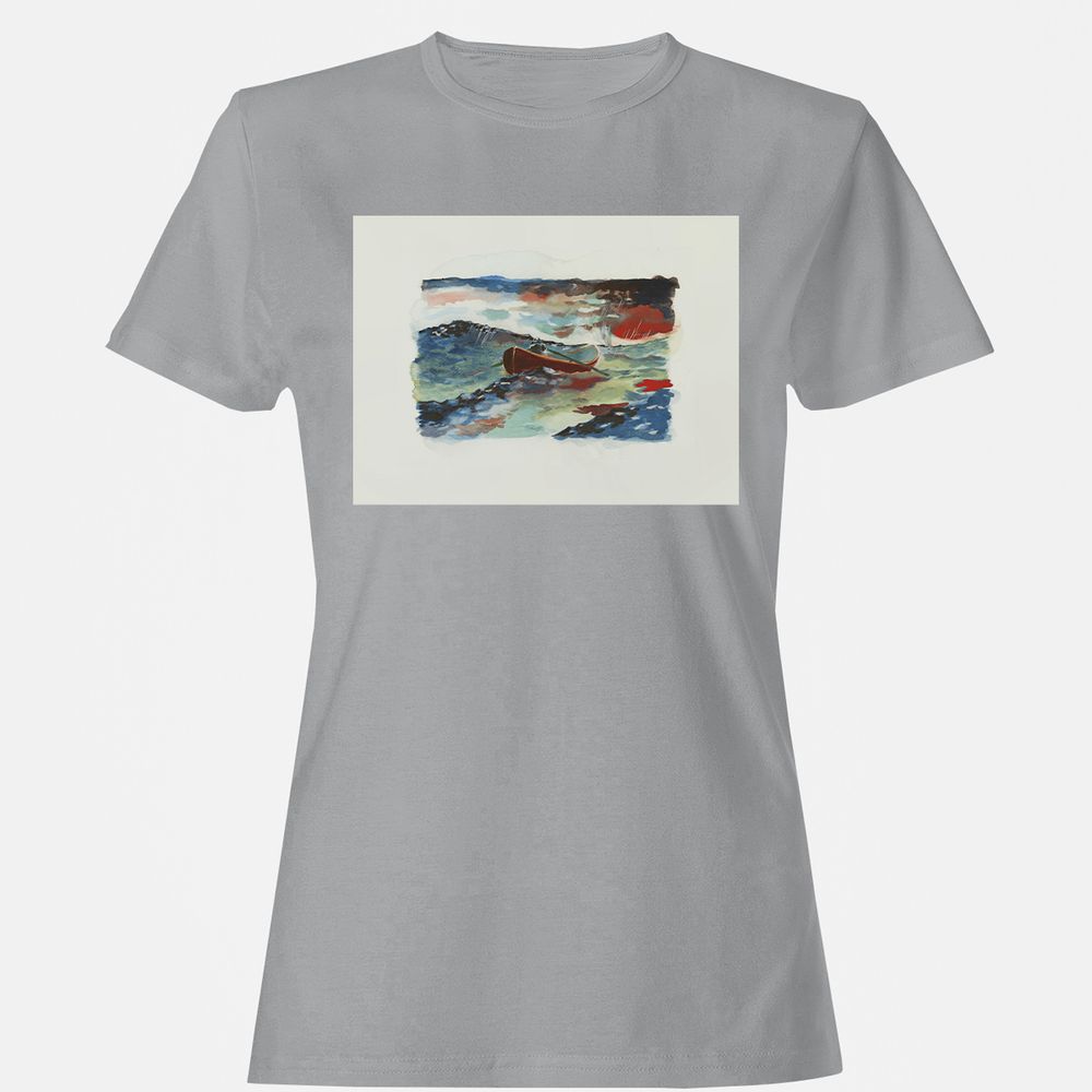 Women's T-Shirt - BFU8N9RC - Sport Grey - 15