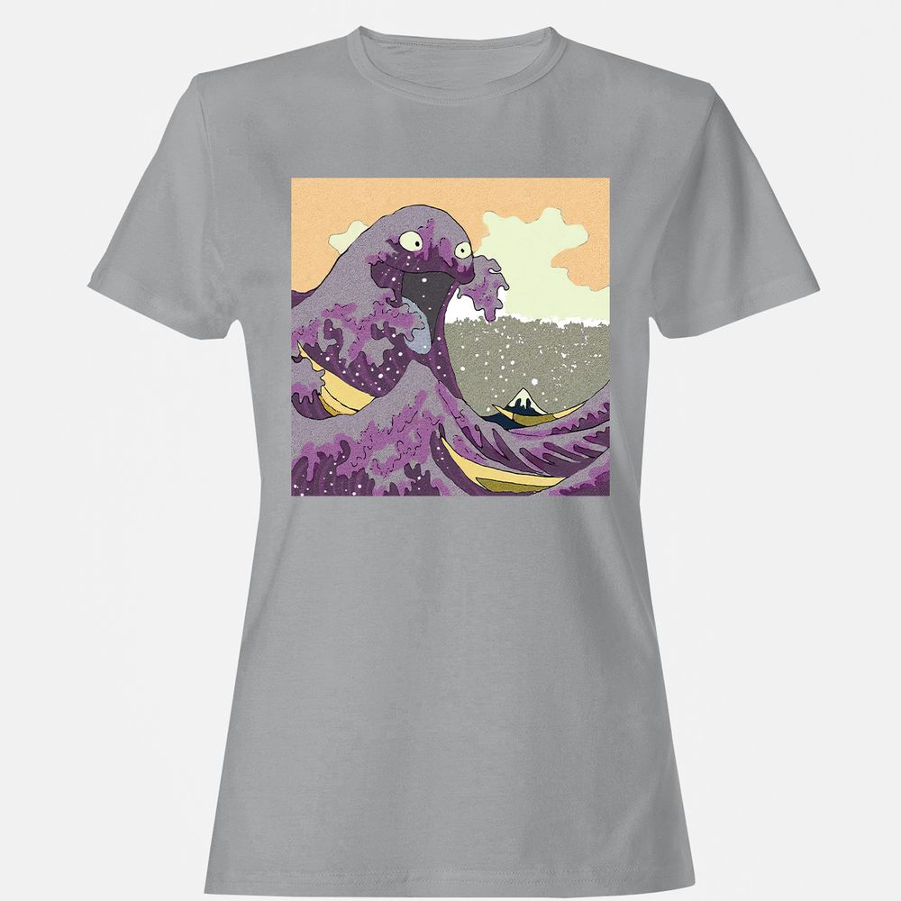 Women's T-Shirt - LTKV7ZKZ - Sport Grey - 15