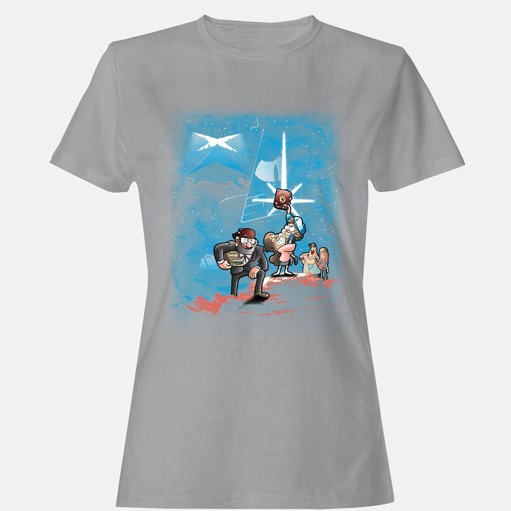 Women's T-Shirt - 3BTMQRP5 - Sport Grey - 15