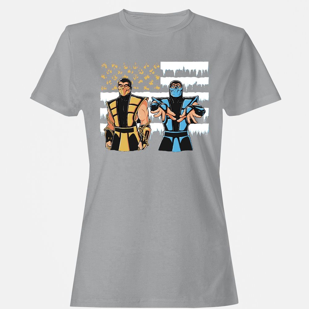 Women's T-Shirt - N4VBYQLL - Sport Grey - 15