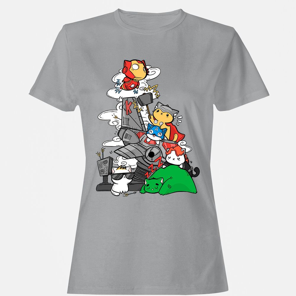 Women's T-Shirt - B45PGDKX - Sport Grey - 15