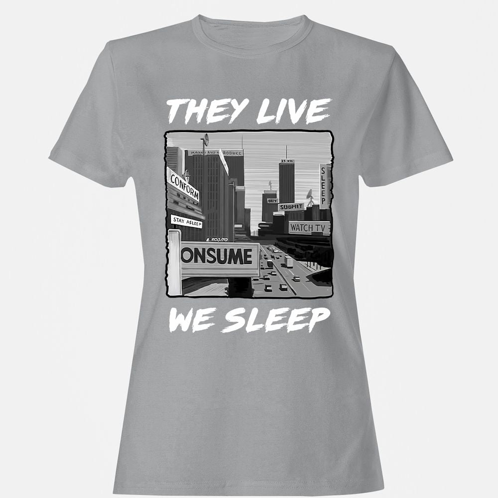 Women's T-Shirt - CR95SDLK - Sport Grey - 15