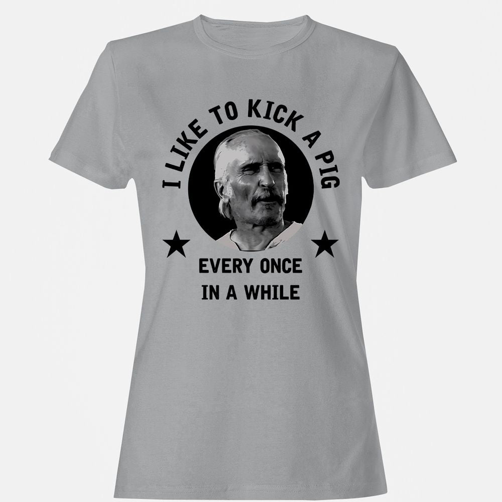 I like to kick a pig - Sport Grey - 15