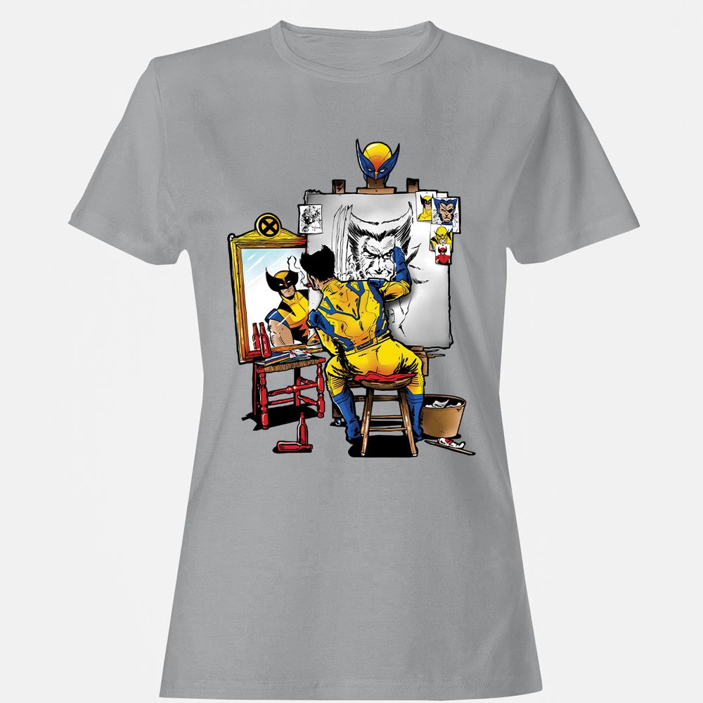 Women's T-Shirt - 33RKT86U - Sport Grey - 15