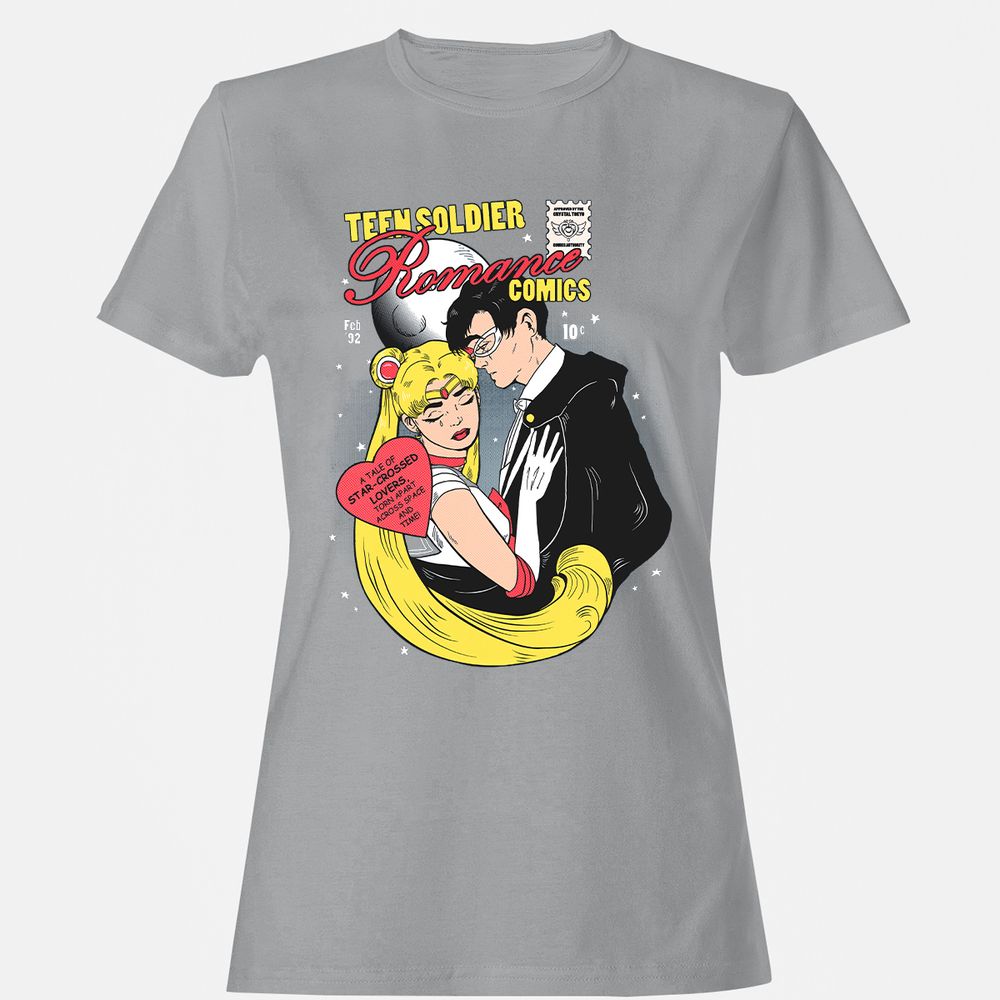 Women's T-Shirt - 2JL8P9L6 - Sport Grey - 15