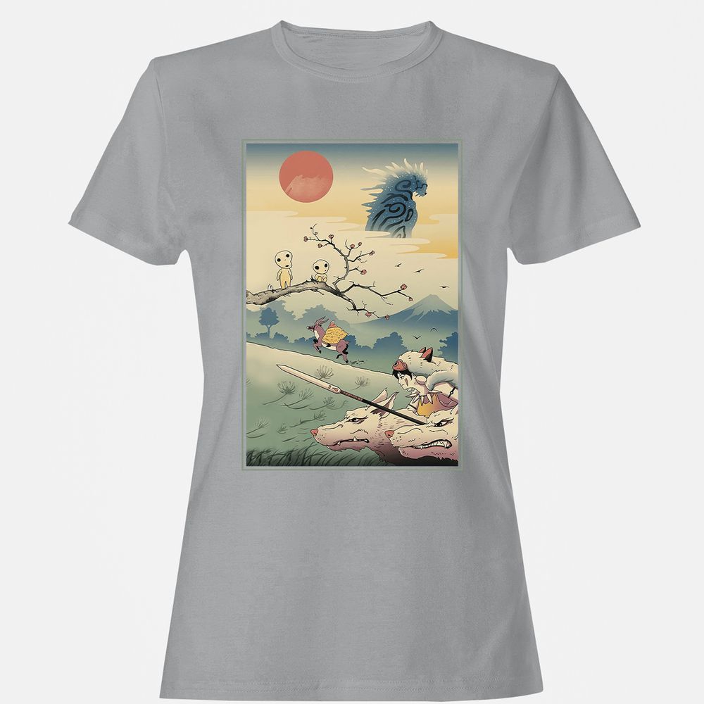 Women's T-Shirt - GEAAQ97V - Sport Grey - 15