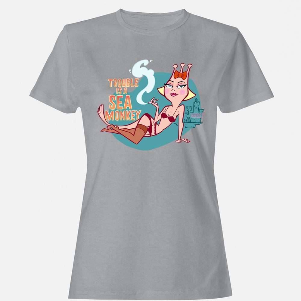 Women's T-Shirt - 9RL5BVJ6 - Sport Grey - 15