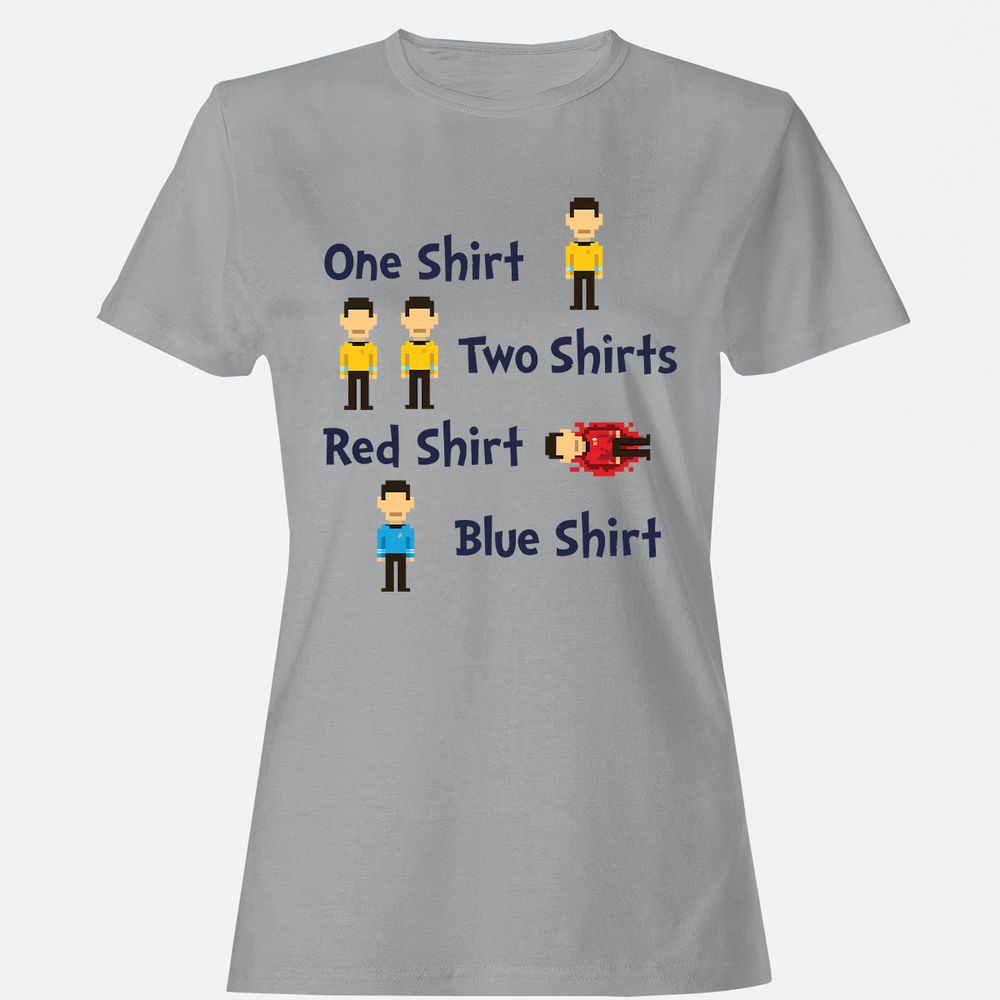 Red Shirt, Blue Shirt - Sport Grey - 15