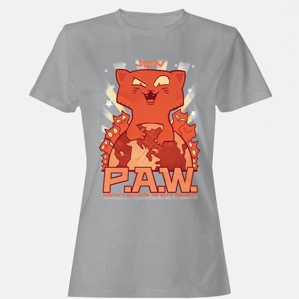 Women's T-Shirt - AKHXD7TQ - Sport Grey - 15