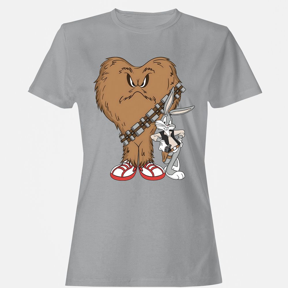 Women's T-Shirt - LQ1N74KQ - Sport Grey - 15