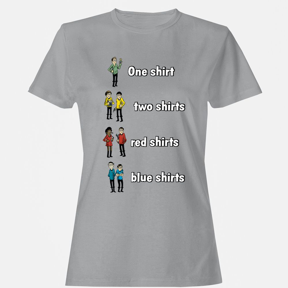 Women's T-Shirt - LC9G9EJ4 - Sport Grey - 15