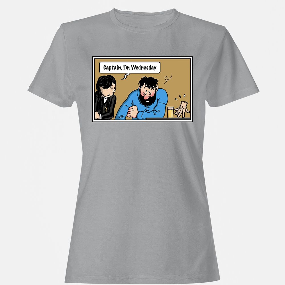 Women's T-Shirt - EQNFK7Y6 - Sport Grey - 15