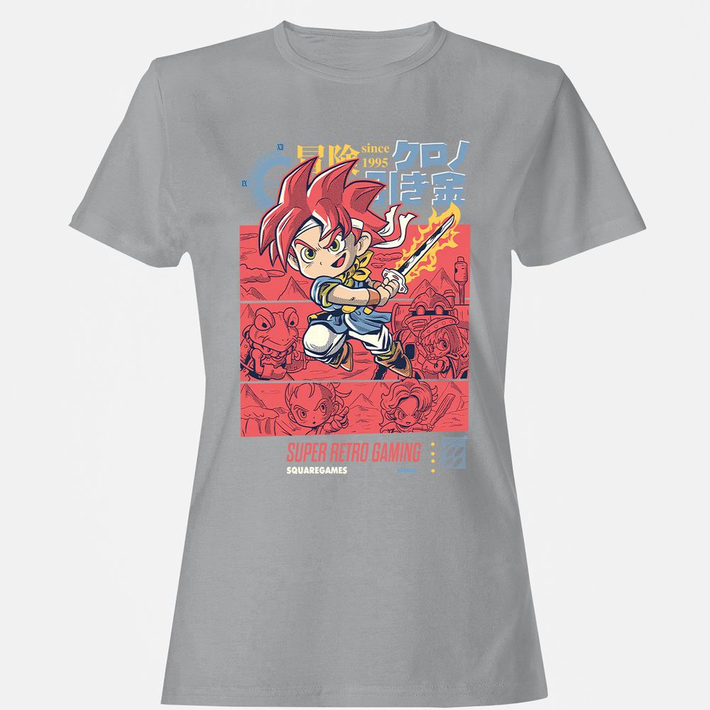 Women's T-Shirt - FZGM1QM3 - Sport Grey - 15