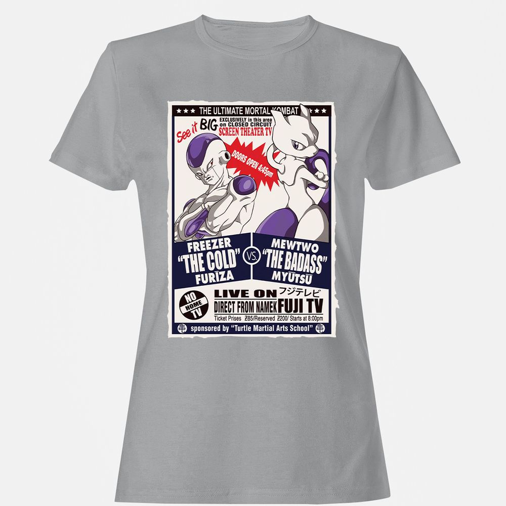 Women's T-Shirt - 4H5HKXRB - Sport Grey - 15