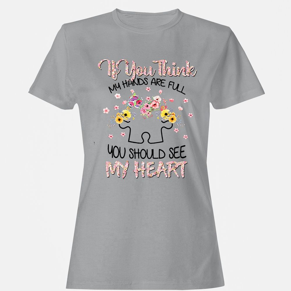 Women's T-Shirt - 1KYVQDDQ - Sport Grey - 15