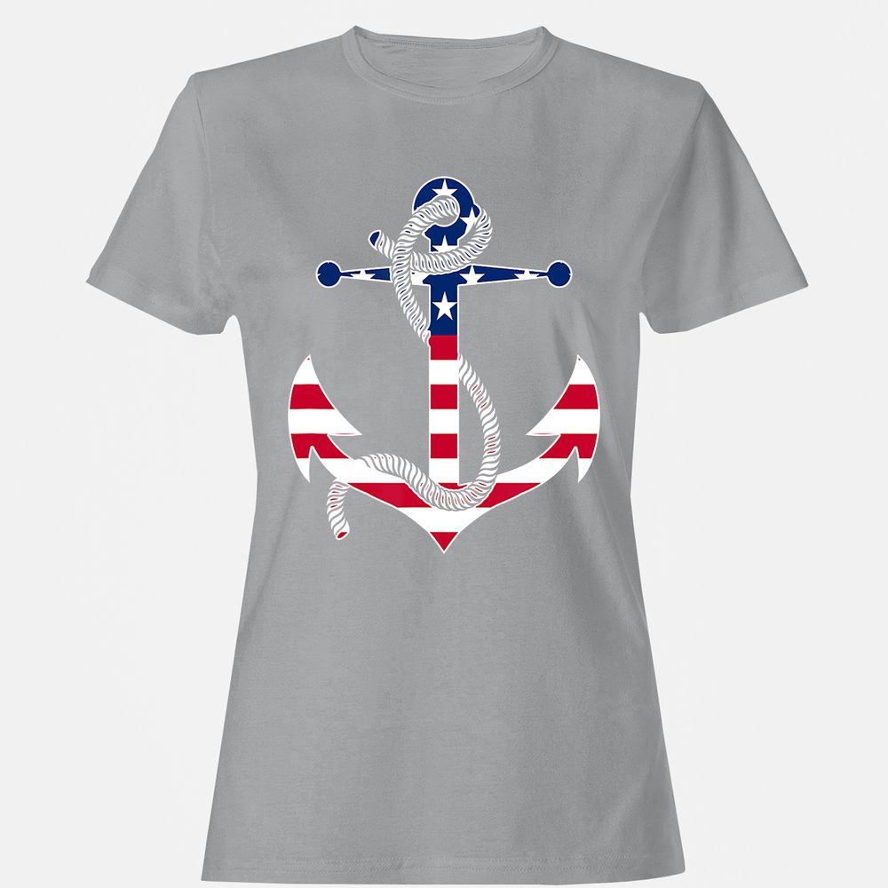 Women's T-Shirt - RRE6YGUL - Sport Grey - 15