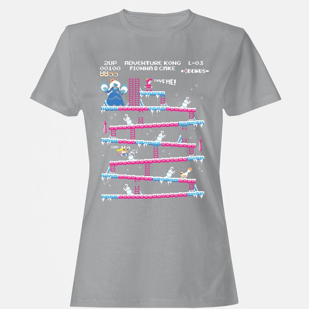Women's T-Shirt - 8C345VUJ - Sport Grey - 15