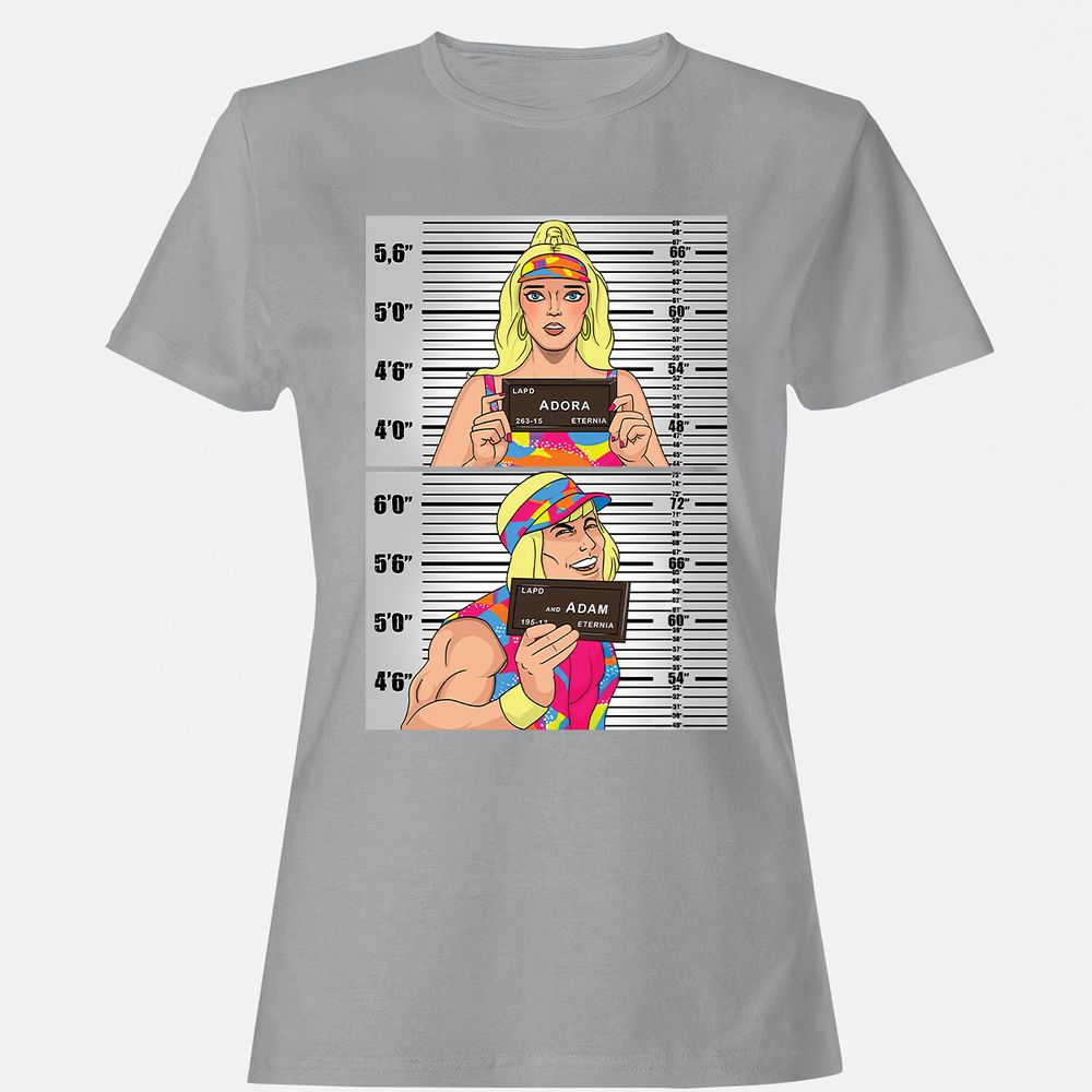 Women's T-Shirt - 3XNPUGUH - Sport Grey - 15