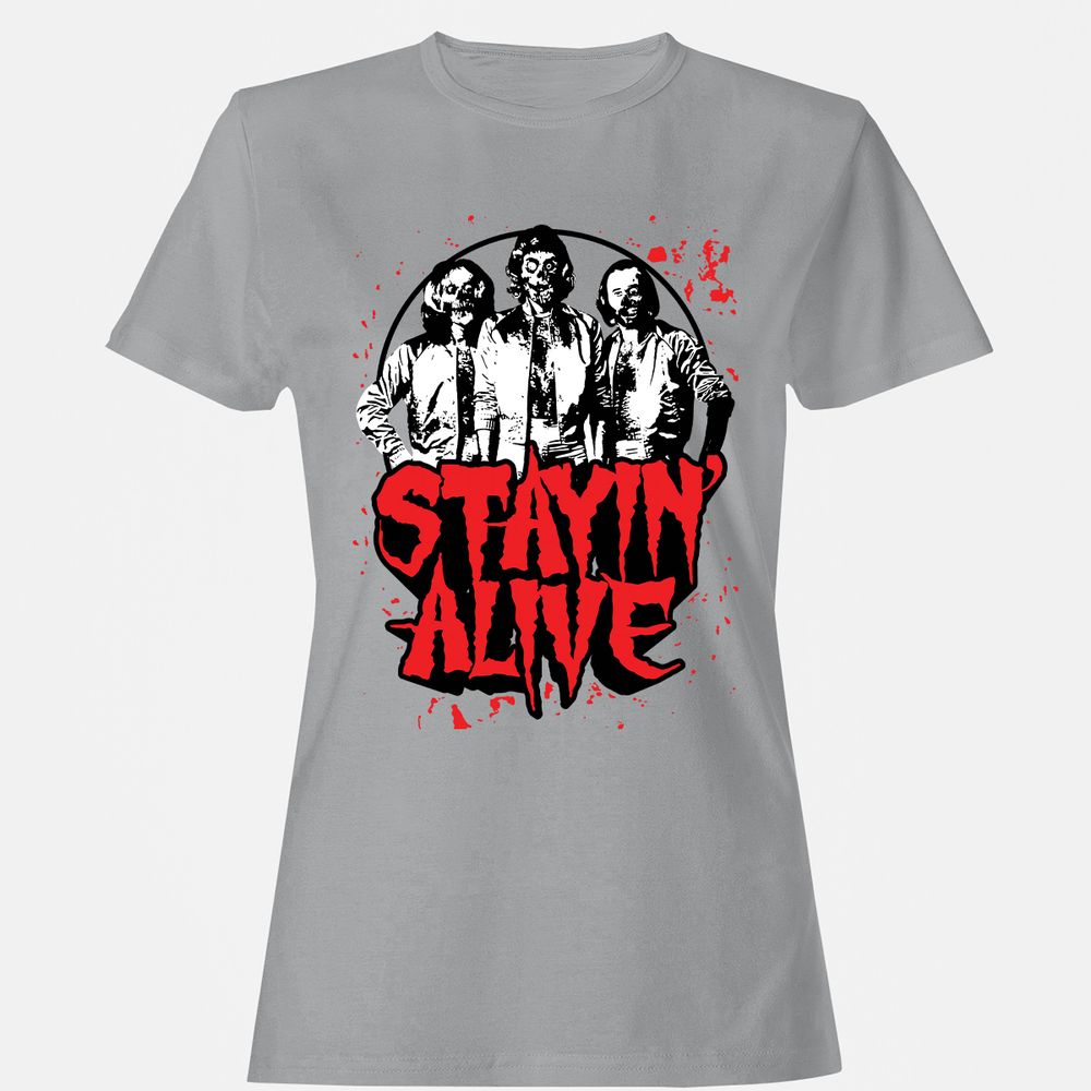 Bee Gees Stay Alive - Sport Grey - 15