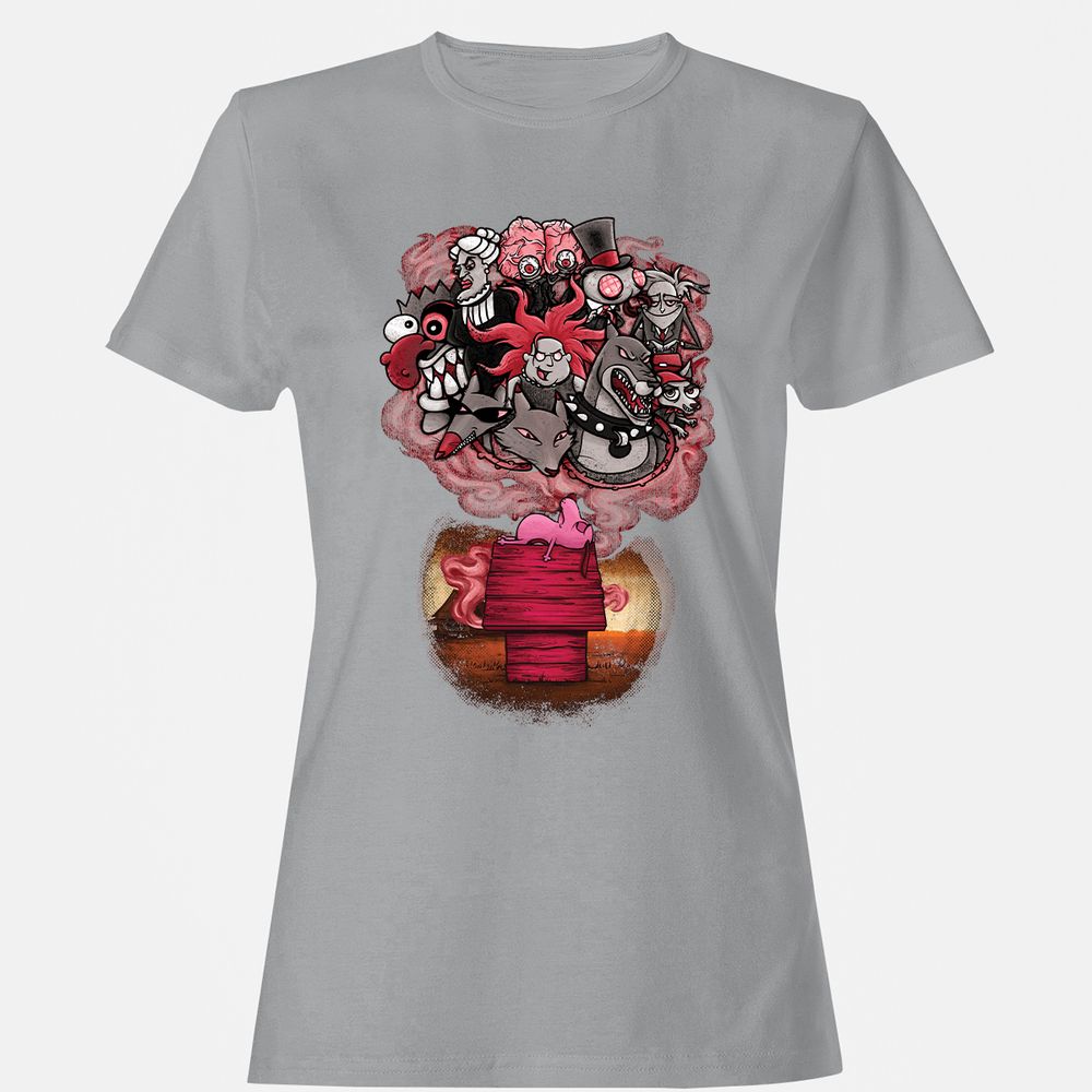 Women's T-Shirt - YQCTWS2W - Sport Grey - 15