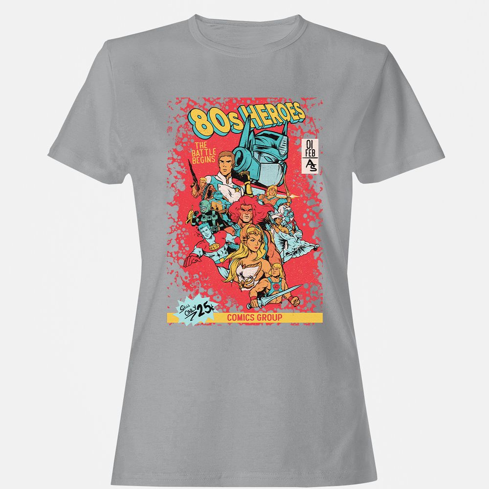 Women's T-Shirt - FL4YBBD2 - Sport Grey - 15