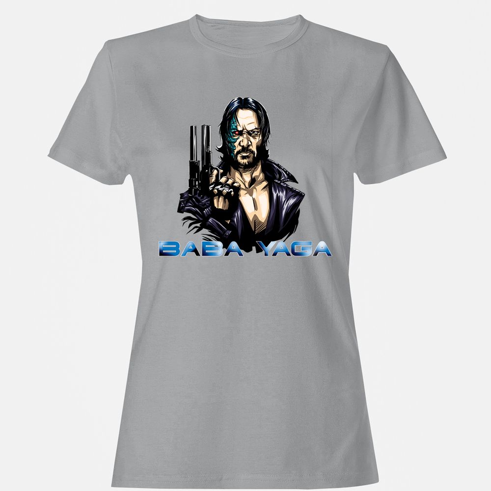 Women's T-Shirt - 4JQEEUAQ - Sport Grey - 15