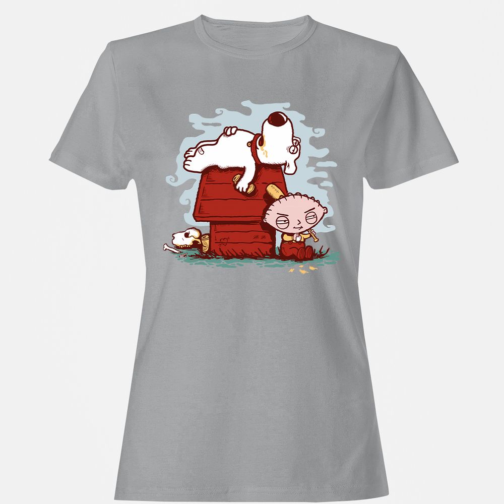 Women's T-Shirt - 8P5A1EDD - Sport Grey - 15