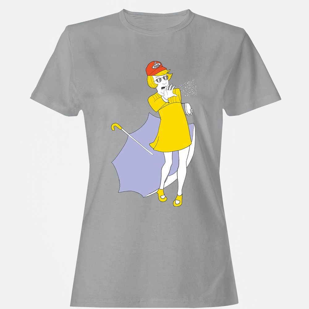 Women's T-Shirt - GZ8YBR3M - Sport Grey - 15