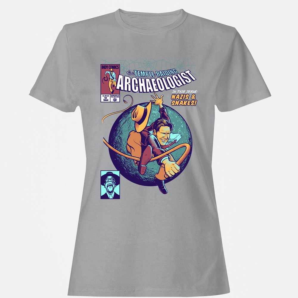 Women's T-Shirt - T7MQZX6J - Sport Grey - 15