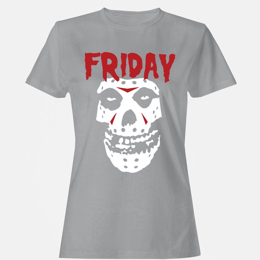 Women's T-Shirt - 7W1M9B6Q - Sport Grey - 15