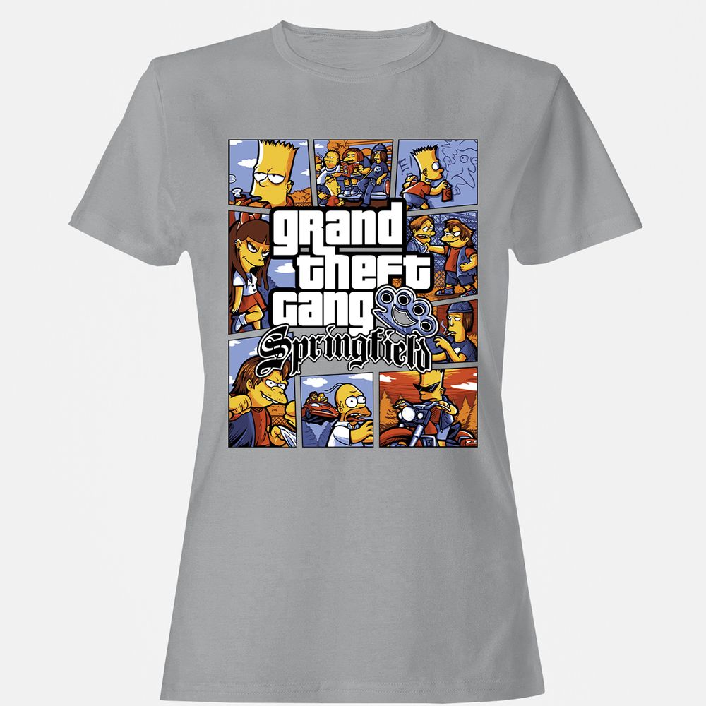 Women's T-Shirt - 2U7DKQSM - Sport Grey - 15