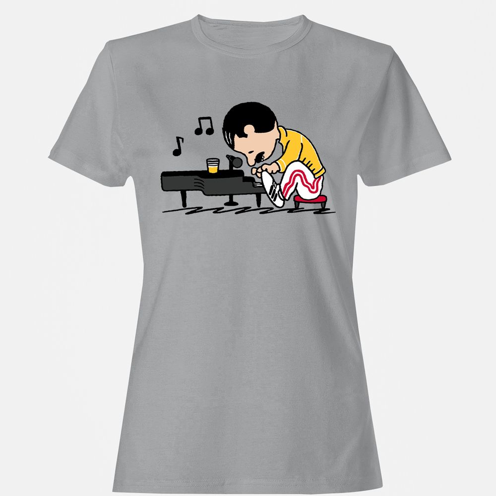 Women's T-Shirt - 47RYUEVM - Sport Grey - 15