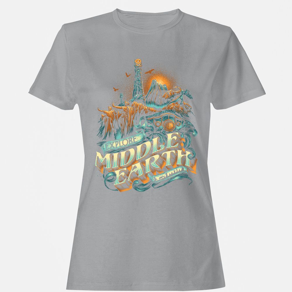 Women's T-Shirt - 9A3VMTK9 - Sport Grey - 15