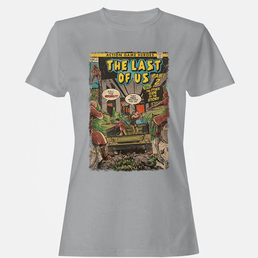 Women's T-Shirt - T7B1ZQJK - Sport Grey - 15