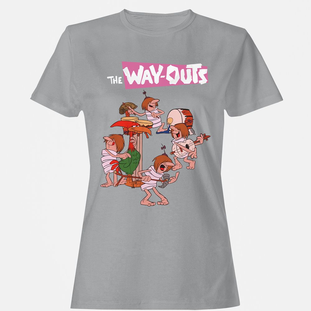 Women's T-Shirt - Q8K5UJPL - Sport Grey - 15