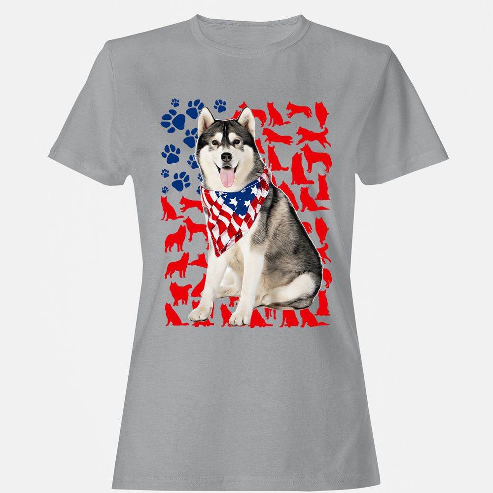 Women's T-Shirt - F6BKQ3DD - Sport Grey - 15