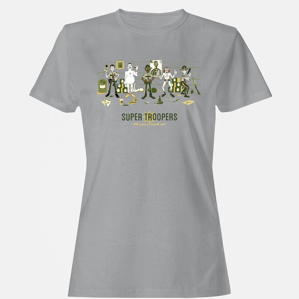 Women's T-Shirt - 3D8UY2FF - Sport Grey - 15