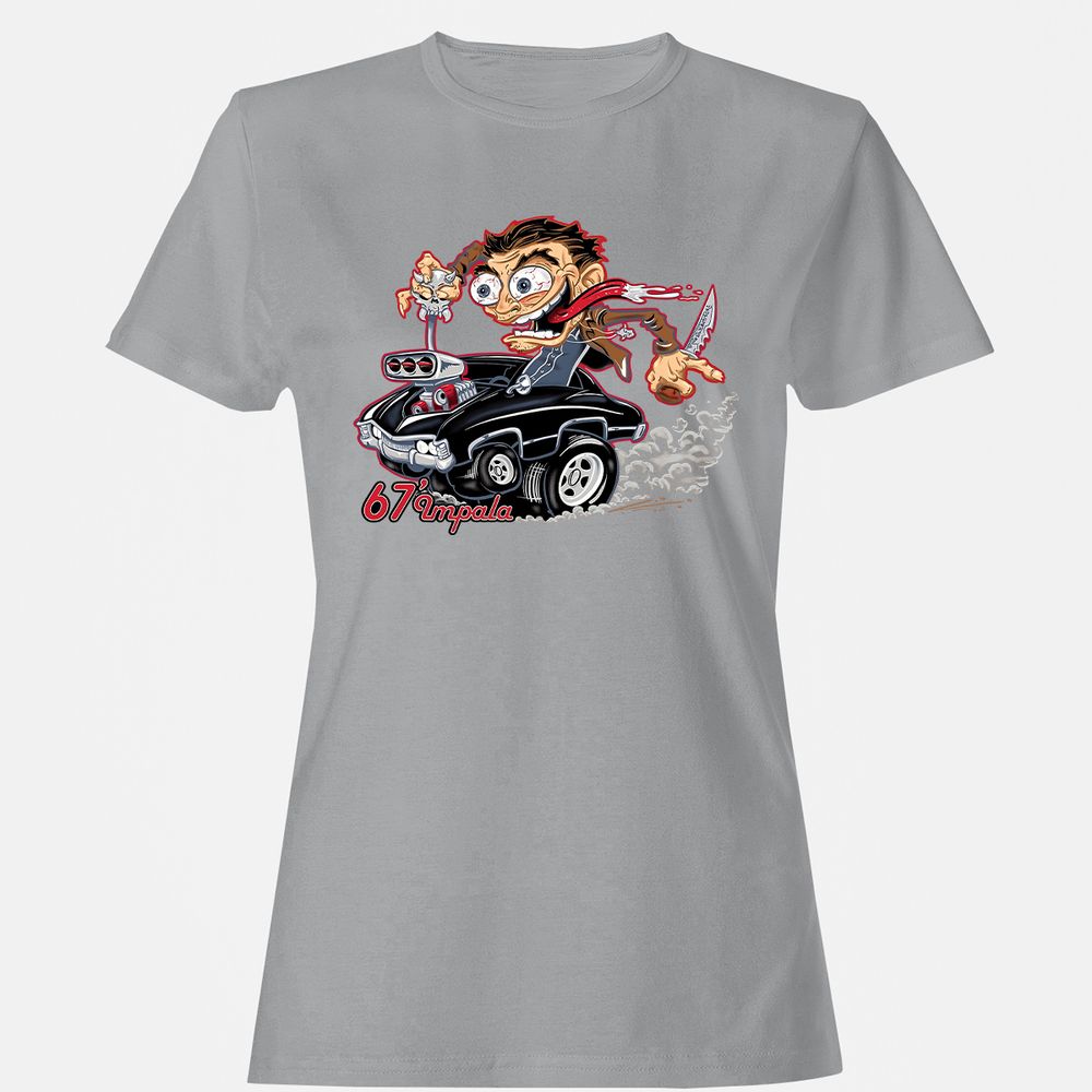 Women's T-Shirt - D6TAHMWH - Sport Grey - 15
