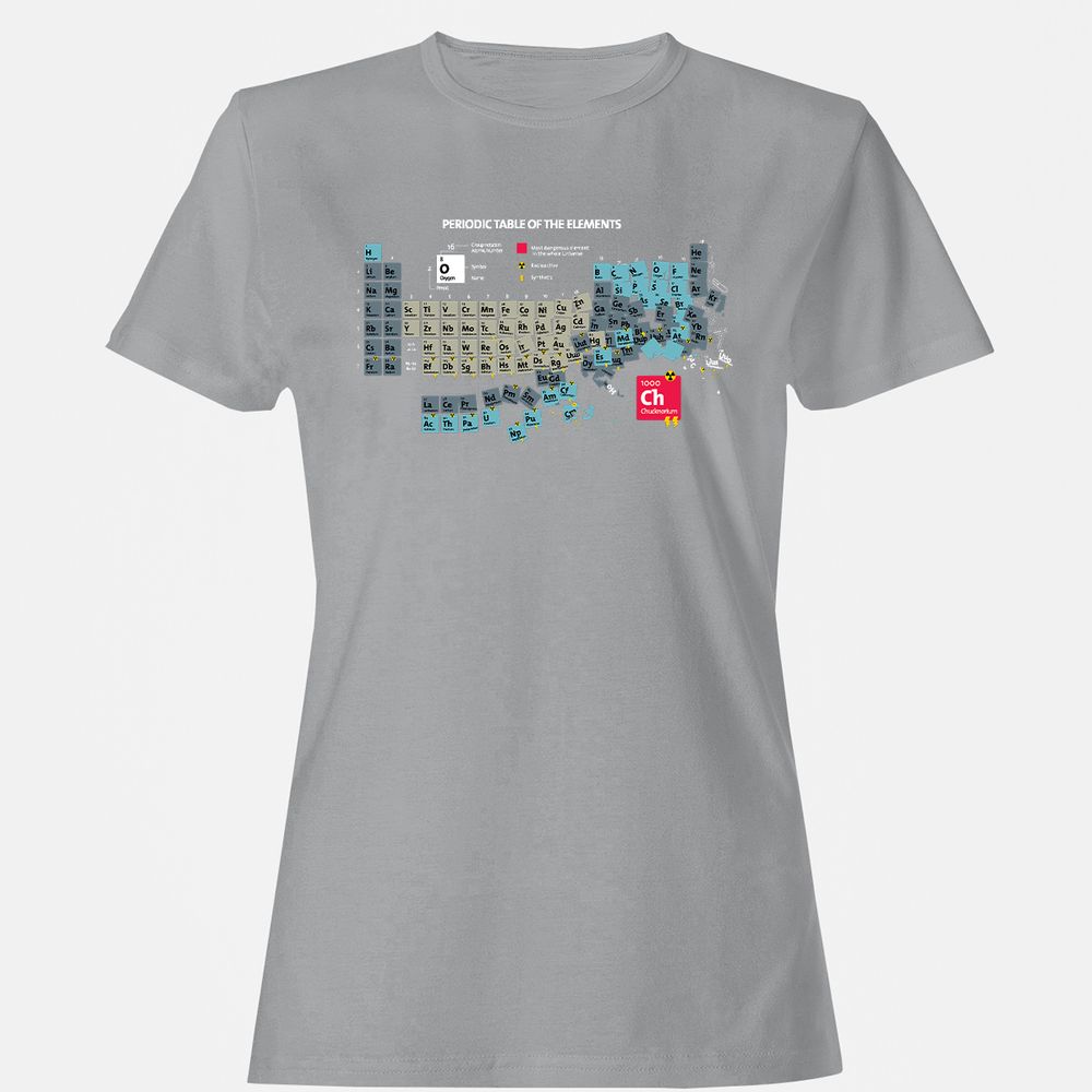 Women's T-Shirt - C1DZ6GQR - Sport Grey - 15
