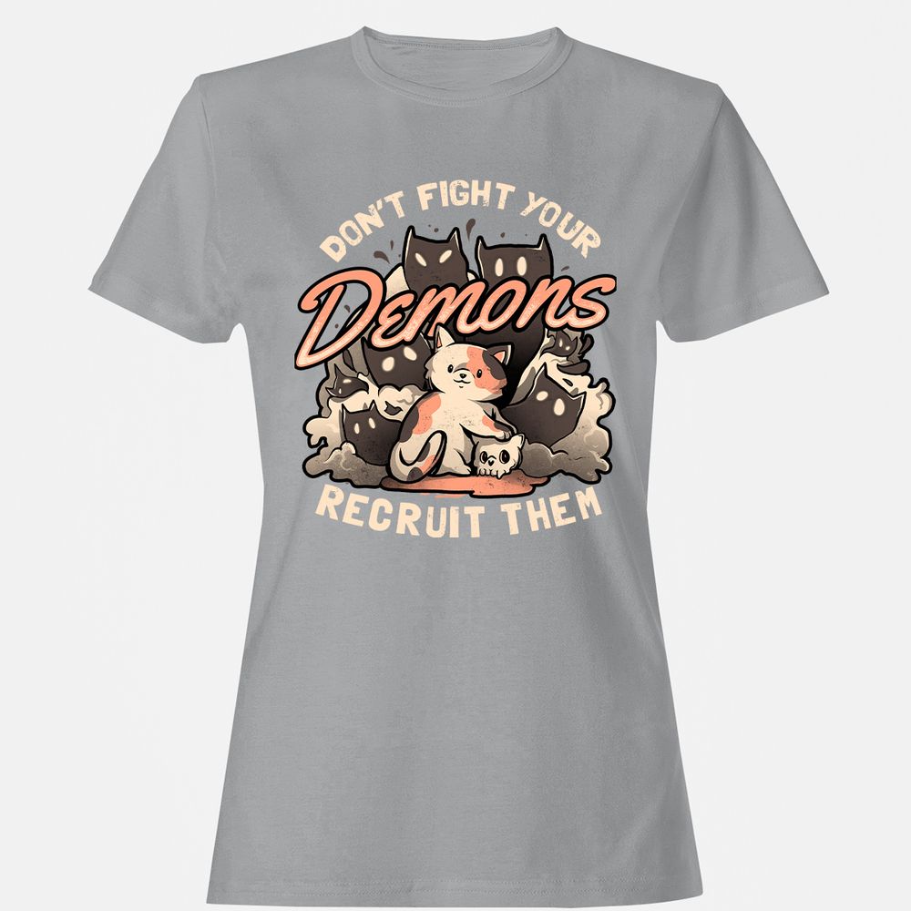 Women's T-Shirt - A4YQWAFN - Sport Grey - 15