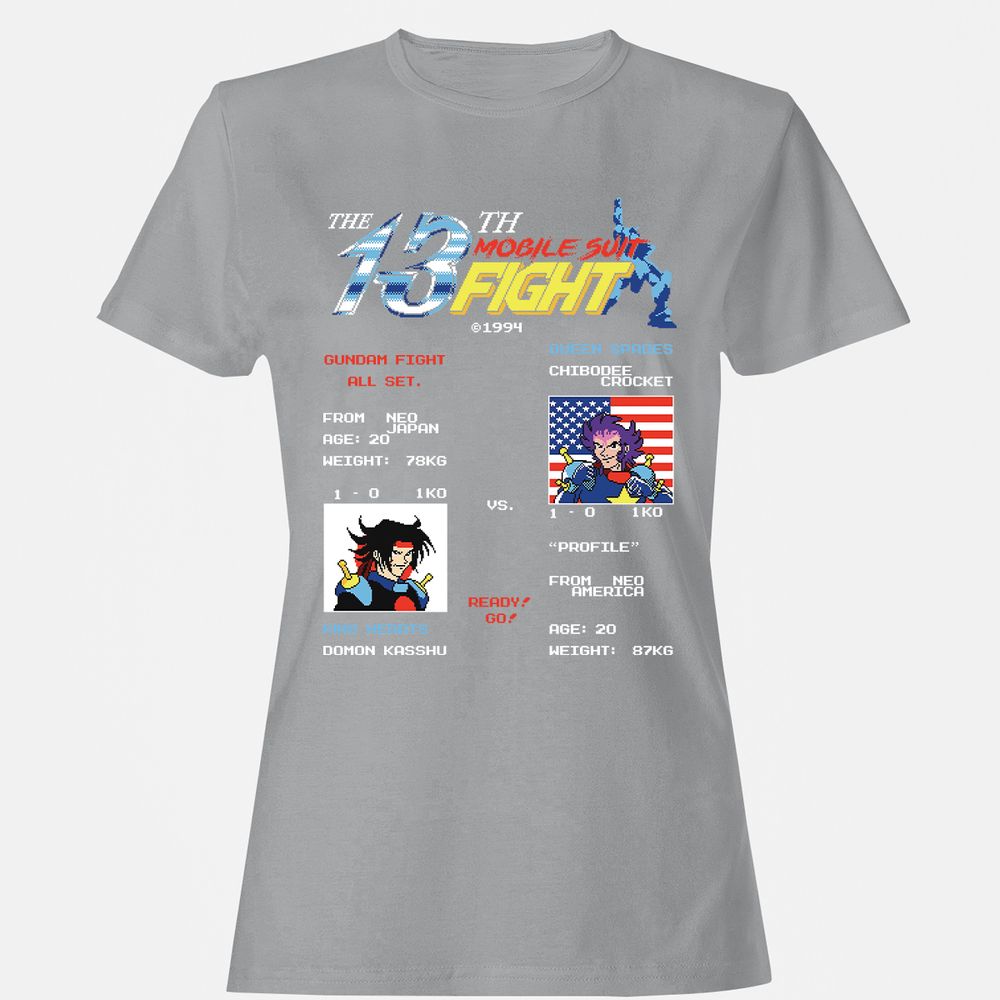 Women's T-Shirt - AVBU1Z8Q - Sport Grey - 15