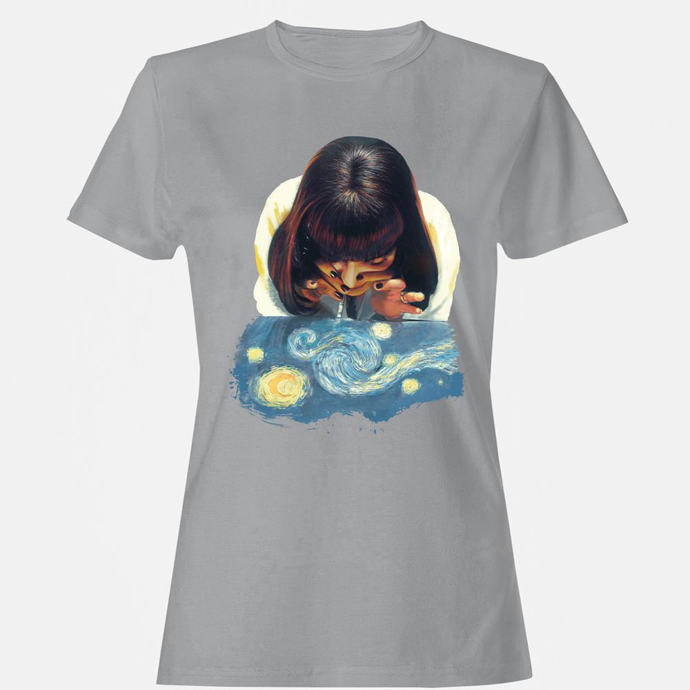 Women's T-Shirt - VEHCSS1V - Sport Grey - 15