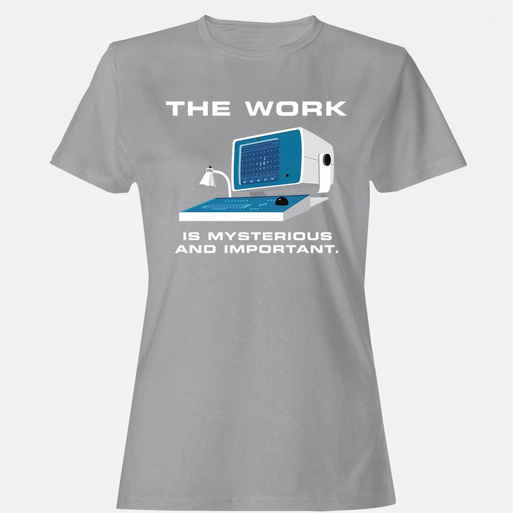 Women's T-Shirt - PMSHDBHQ - Sport Grey - 15