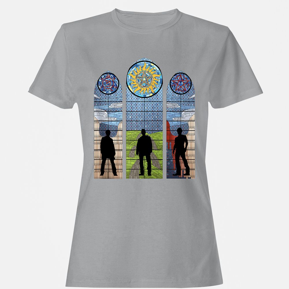 Women's T-Shirt - J7XWSB6Y - Sport Grey - 15