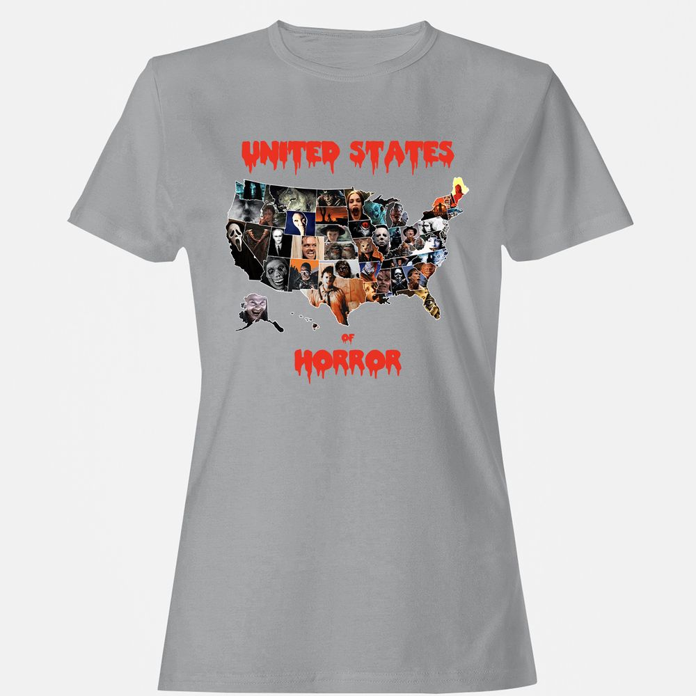 Women's T-Shirt - 76CAJTHA - Sport Grey - 15