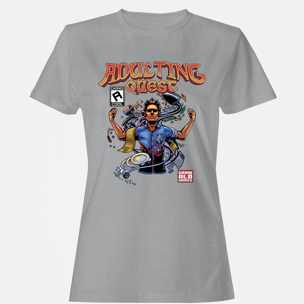 Women's T-Shirt - AT2CF5GD - Sport Grey - 15