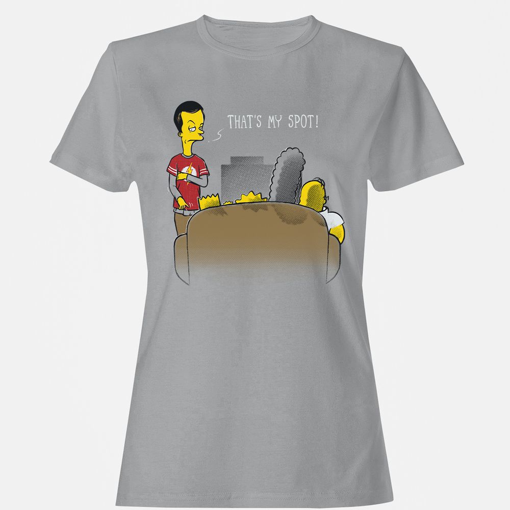 Women's T-Shirt - LZ5GBJ2P - Sport Grey - 15