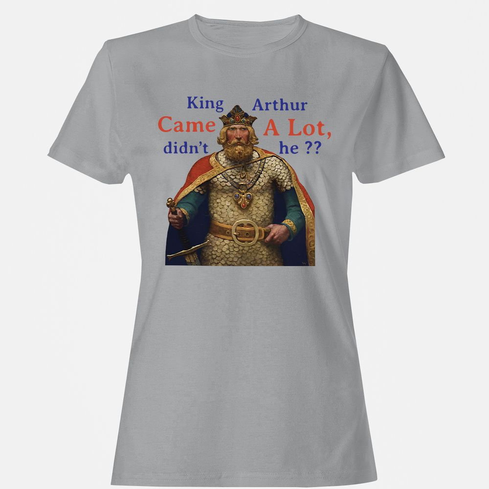 King Arthur Came a Lot - Sport Grey - 15